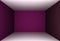 3D Rendering Pink Empty Room, illustration