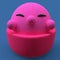 3d Rendering of pink plush toy illustration