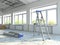 3D rendering premises under repair