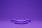 3D rendering purple colour minimal concept cylinder pedestal or podium for product showcase display