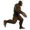 3D Rendering Sasquatch on White