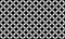 3d rendering. seamless modern oval in flower shape pattern design fabric on black wall background