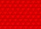 3d rendering. seamless modern red triangle polygon shape pattern wall background.