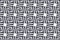 3d rendering. seamless twisted black and white rope structure pattern wall background