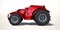 3D rendering - self driving tractor