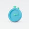 3D Rendering set of timer icon concept of time management