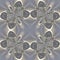 3d rendering of simple pattern abstract kaleidoscope background