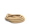 3d rendering of some rope lying in a coiled heap isolated on a white background.