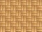 3d rendering. sorted brown wine corks pattern wall background