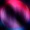 3d rendering spherical lines, colors, abstract futuristic background
