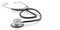 3d rendering stethoscope on white background