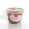 3D rendering of Strawberry Yogurt plastic cup