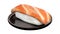 3d rendering of Sushi roll japanese food in dish