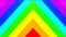 3D rendering. Triangular pattern with the colors of the rainbow. Colorful background with triangular pattern. Pattern with