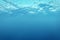 3d rendering underwater sea, ocean surface with light rays, high resolution