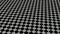 3d rotated gray black checker board animation