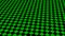 3d rotated green black checker board animation