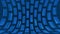 3D rotating box pattern background, Royal blue 3d background