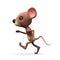 3d Running mouse