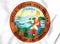 3D Seal of California State Controller, USA