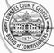 3D Seal of Lowndes County Georgia, USA.
