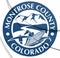 3D Seal of Montrose county Colorado, USA.