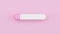 3D search bar isolated on pink background vector illustration. Web page navigation concept
