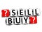 3D Sell Buy Button Click Here Block Text