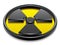 3d shiny radiation symbol