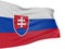 3D Slovak flag