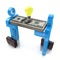 3d small people, idea symbol and dollar pack