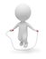 3d small people - skipping rope