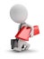 3d small people - unsuccessful businessman