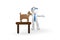 3d Small People -Veterinary vector