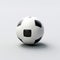 3D soccer ball icon illustration, isolated against a solid color background, represents the excitement of football