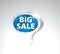 3D speech bubble pointer for big sale