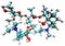 3D structure of Azithromycin, a perspective treatment of the COVID-19 coronavirus pneumonia