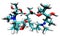 3D structure of Azithromycin, a perspective treatment of the COVID-19 coronavirus pneumonia