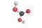 3d structure of Carbonic acid, a chemical compound with the chem