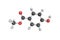 3d structure of Methyl paraben, also methylparaben