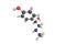 3d structure of Synephrine, an alkaloid, occurring naturally in