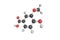 3d structure of Vanillic acid, a dihydroxybenzoic acid derivative used as a flavoring agent. It is an oxidized form