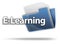 3D Style Folder Icon E-Learning