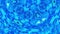 3D stylish abstract looped bg like wavy symmetrical pattern like kaleidoscopic structure with waves, blue liquid glass
