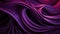 3D Swirling Gradient Wallpaper: Fluid Movement in Royal Deep Purple & Black, Depth-rich Abstract Design