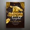 3D text Casino with gold coins and playing cards illustration.