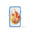 3D Thumbs Up Hand Gesture in Fire in Phone