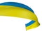 3D Ukrainian flag