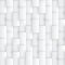 3D Vector Render Rectangles Seamless Pattern Simple White Abstract Background