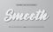 3d Vector Smooth Embossed text Style effect, Editable Text Effect